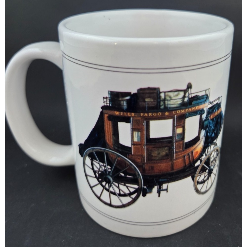 NICE! Wells Fargo Stagecoach Coffee/Tea Mug Collector